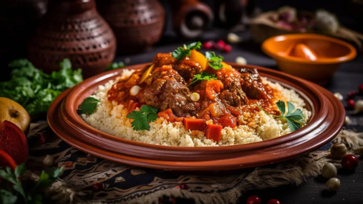 Couscous végétarien ou poulet_Aime-la-Plagne