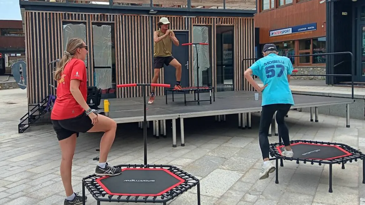 Trampoline fitness_La Plagne
