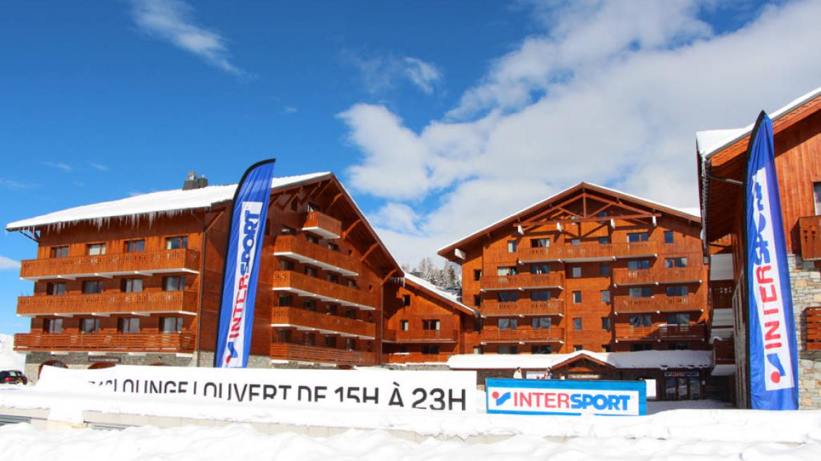 Intersport Plagne Soleil, à côté du bar Vancouver