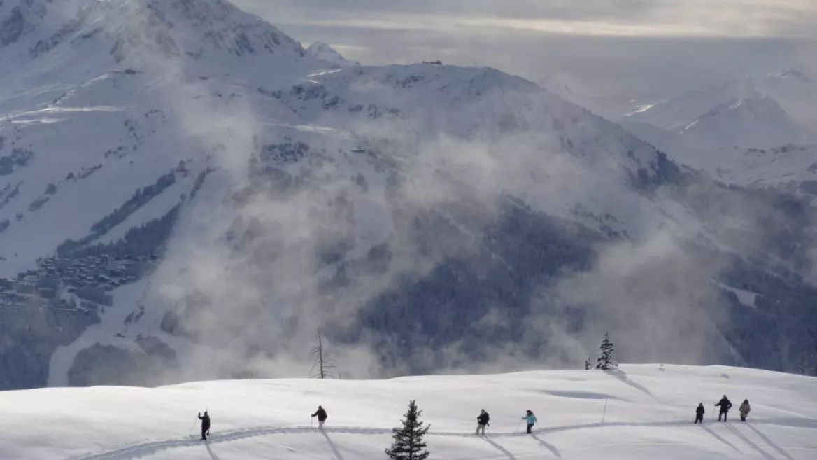 Itinéraire raquettes La Rossa