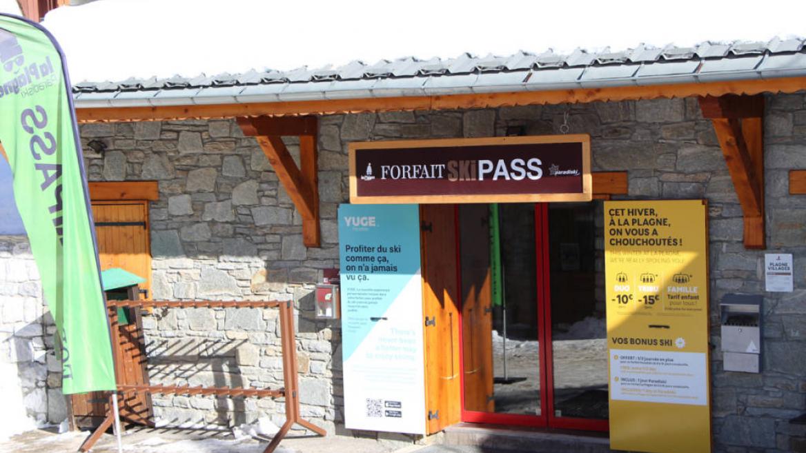 Caisse forfaits / skipass