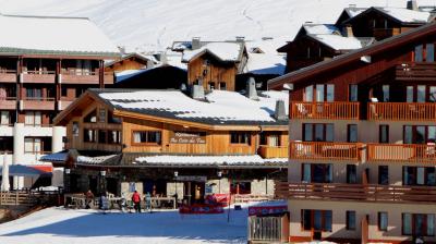 Restaurant Au coin du Feu depuis les pistes