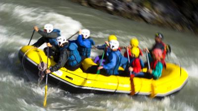 Une descente de l'Isère en rafting !