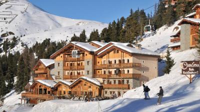 extérieur hiver Hotel Carlina
