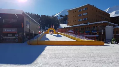 espace luge Plagne Centre