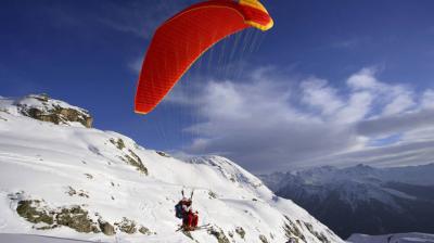 Vol en parapente