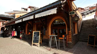 Façade de la boulangerie