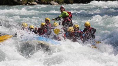 Rafting, descente de l'Isère