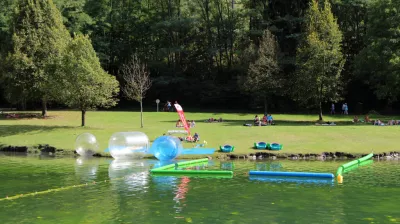 Aquabulle vallée de la Plagne