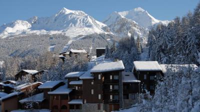 Village du Coches sous la neige