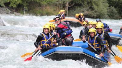 Sylvain en rafting