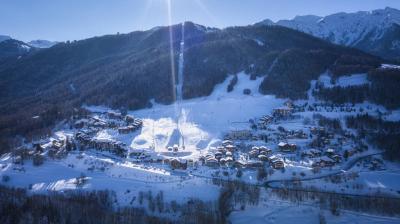 Vue station hiver Office de Tourisme Montalbert