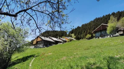 itinéraire Le Châtelard - Les Montagnettes