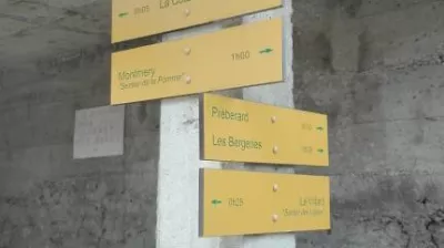 Sentier de la pomme vallée de la Plagne