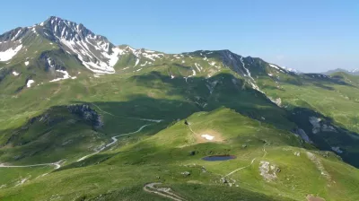 Sentier Tour du crêt du Rey vallée de la Plagne