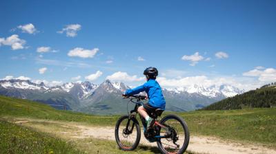 Vélo  la Plagne