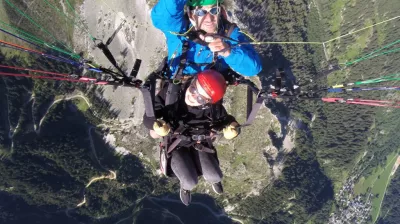 Parapente avec Aéroplagne