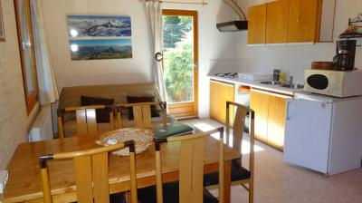 Studio cabine dans chalet avec jardin privatif pour 4 personnes - Aime vallée