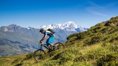 VTT à La Plagne