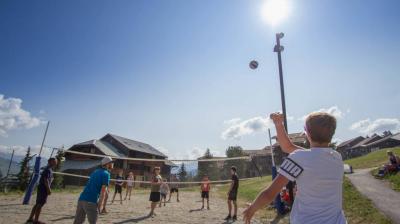 Terrain de volley Terrains de sport