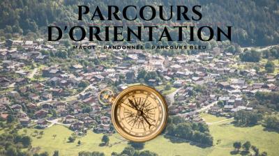 Parcours d'orientation Macot - sportif, bleu