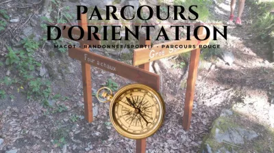 Parcours d'orientation randonnée et sportif sur Macot - parcours rouge