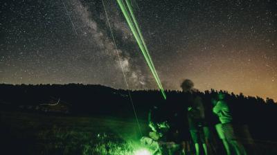 Pluie d'étoiles à Plan Bois