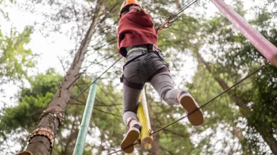 Journée détente au Up & Go park de Montchavin avec l'EAC_Aime-la-Plagne