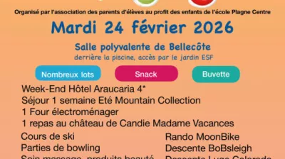 Loto des parents d'élève_La Plagne