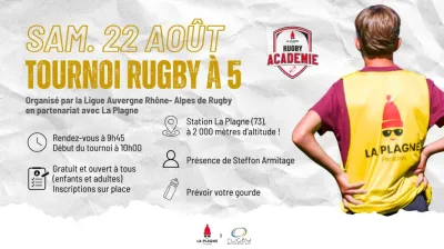 Tournoi de Rugby à 5_La Plagne