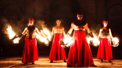 Spectacle de Feu | Peplum_Plagne-Montalbert