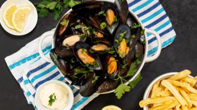 Soirée moules/frites et karaoké_Aime-la-Plagne