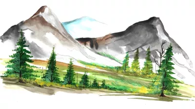 Stage d'aquarelles_Aime-la-Plagne