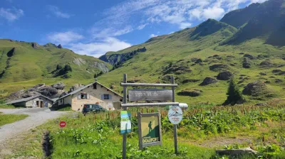 Balade facile Alpage de Plan Pichu/Refuge de la Coire Balade facile Alpage de Plan Pichu/Refuge de la Coire_Aime-la-Plagne