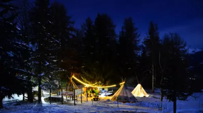 Soirée tipi