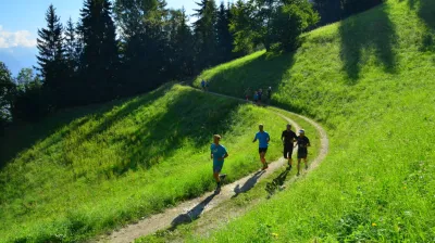 Séance de footing !_Montchavin-les-Coches
