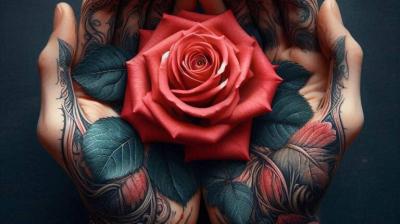 Un tatoo unique !_Montchavin-les-Coches