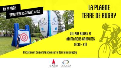 Initiations et démonstrations Rugby_La Plagne