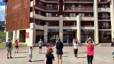 Fitness : Cuisses abdos fessiers_La Plagne