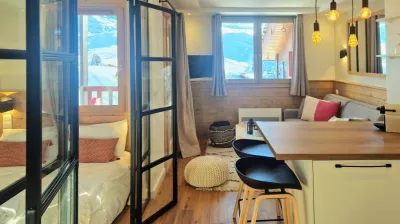 Le refuge de Belle-Plagne 