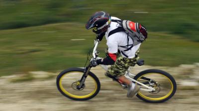 VTT descente à La Plagne