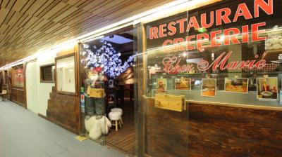 Façade, restaurant Chez Marie