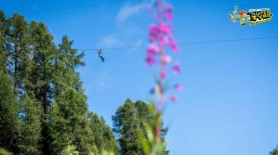 Super Tyro Tyrolienne_La Plagne