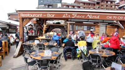 Terrasse restaurant la Face Nord