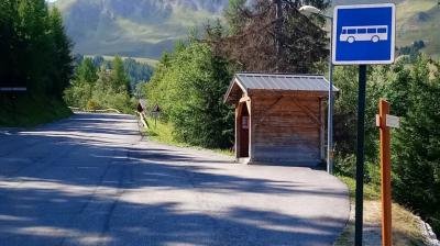 Arrêt navette rond point