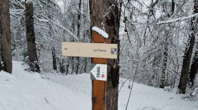 Panneau indicateur "La Pierra"