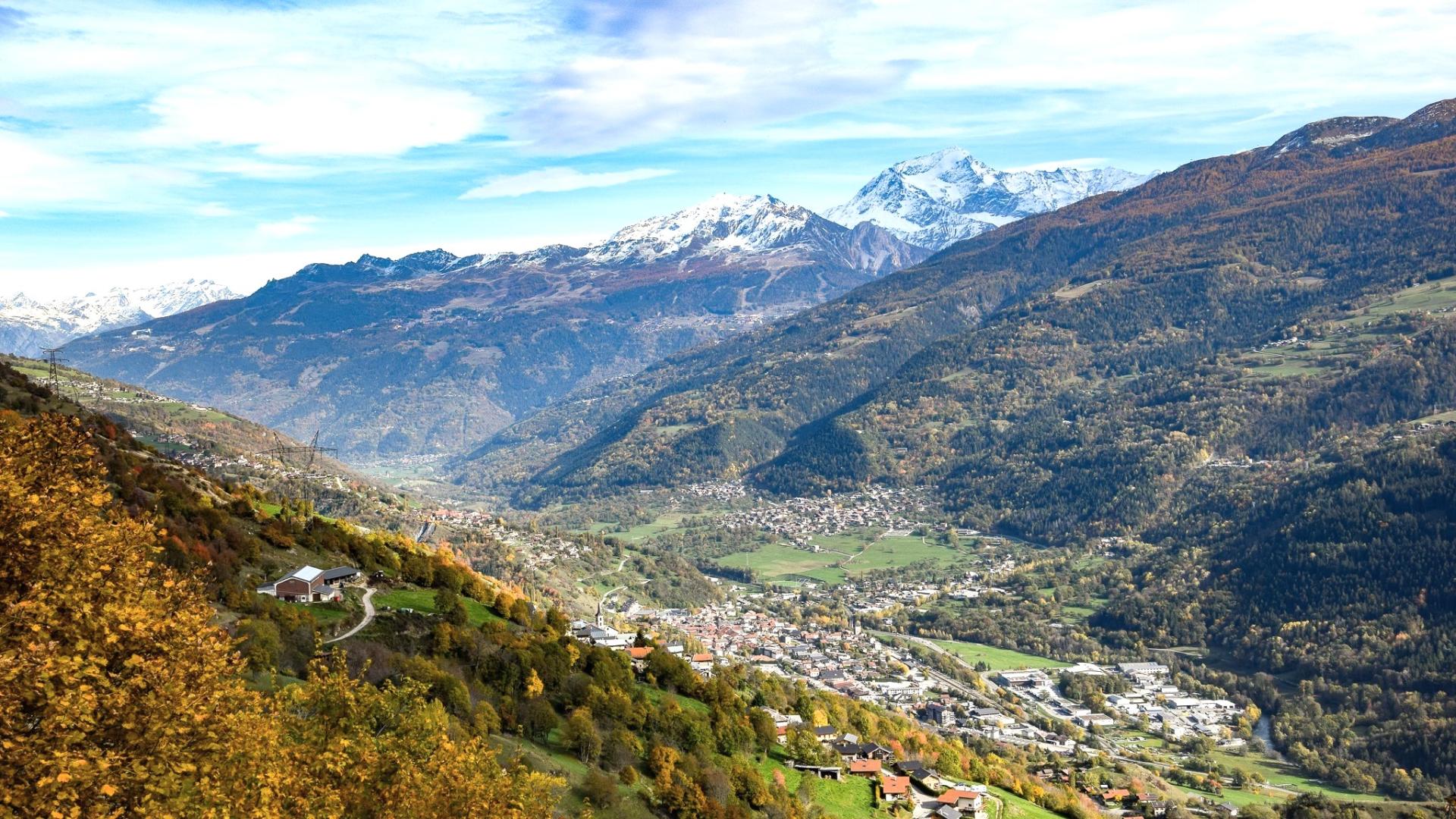 Vallée de La Plagne version automne