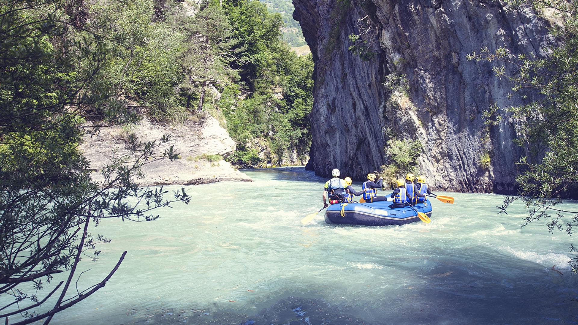 Rafting La Plagne gorges de villette