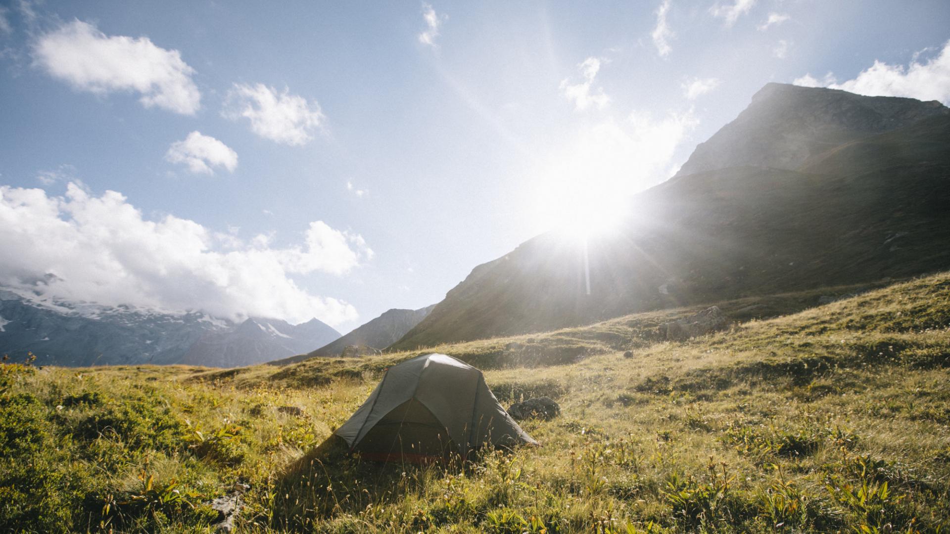 Bivouac à La Plagne