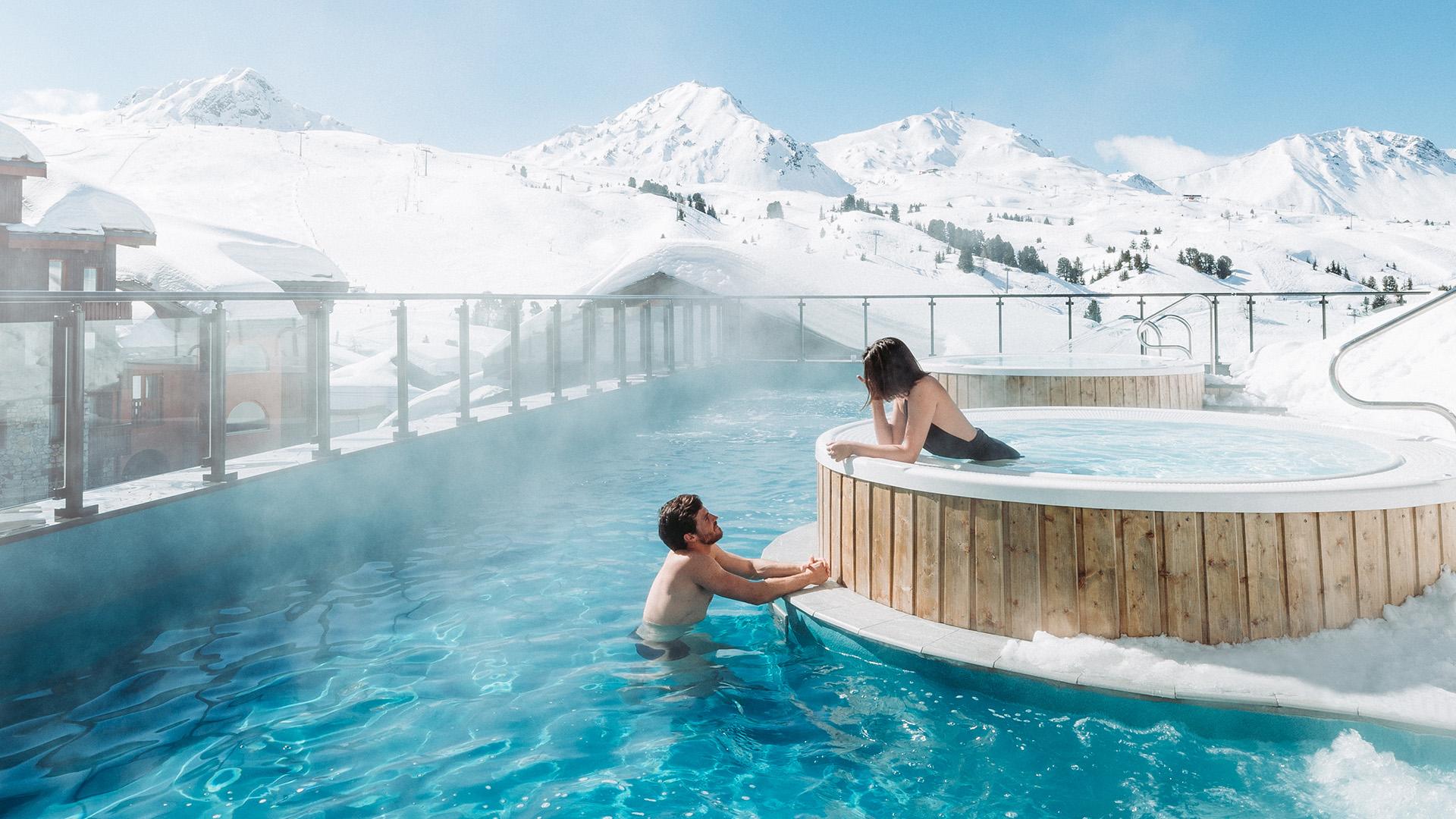 Deep Nature bains et spa en couple à La Plagne